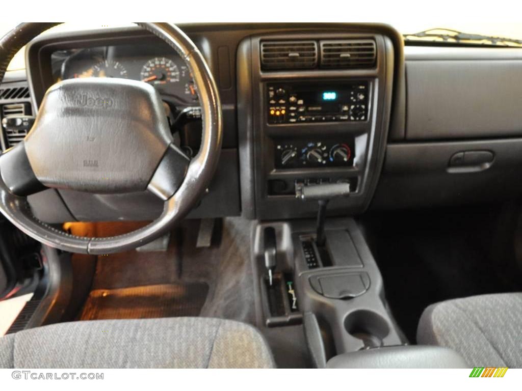 2001 Cherokee Sport 4x4 - Steel Blue Pearl / Agate photo #7
