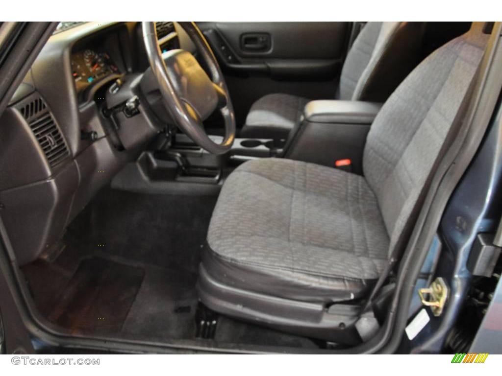 2001 Cherokee Sport 4x4 - Steel Blue Pearl / Agate photo #13