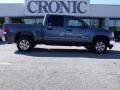 2009 Stealth Gray Metallic GMC Sierra 1500 SLE Crew Cab  photo #1