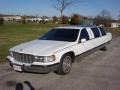 White 1994 Cadillac Fleetwood Limousine