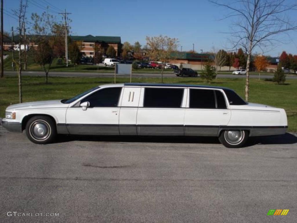 1994 Fleetwood Limousine - White / Black photo #2