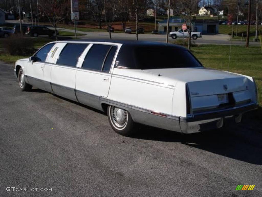 1994 Fleetwood Limousine - White / Black photo #3
