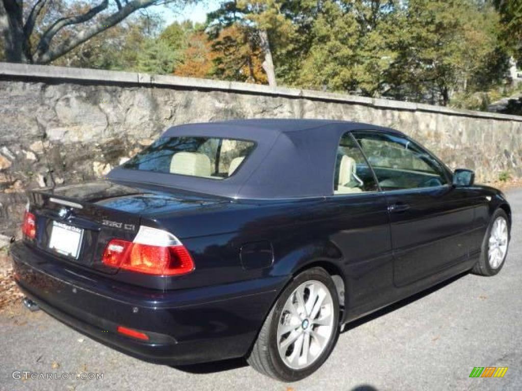 2006 3 Series 330i Convertible - Monaco Blue Metallic / Sand photo #15