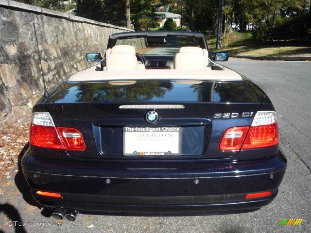 2006 3 Series 330i Convertible - Monaco Blue Metallic / Sand photo #17