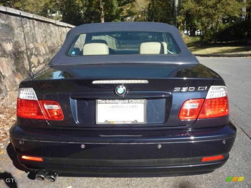 2006 3 Series 330i Convertible - Monaco Blue Metallic / Sand photo #21