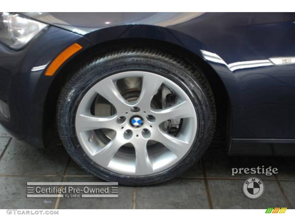 2007 3 Series 335i Coupe - Monaco Blue Metallic / Beige photo #9