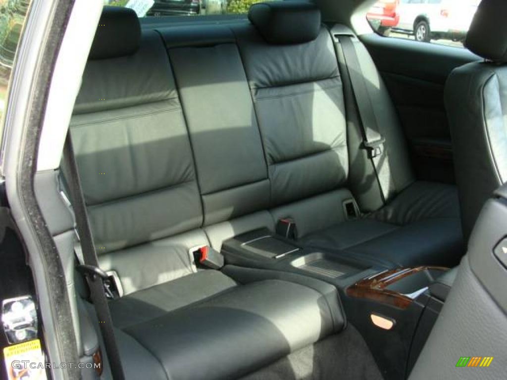 2007 3 Series 335i Coupe - Jet Black / Black photo #21