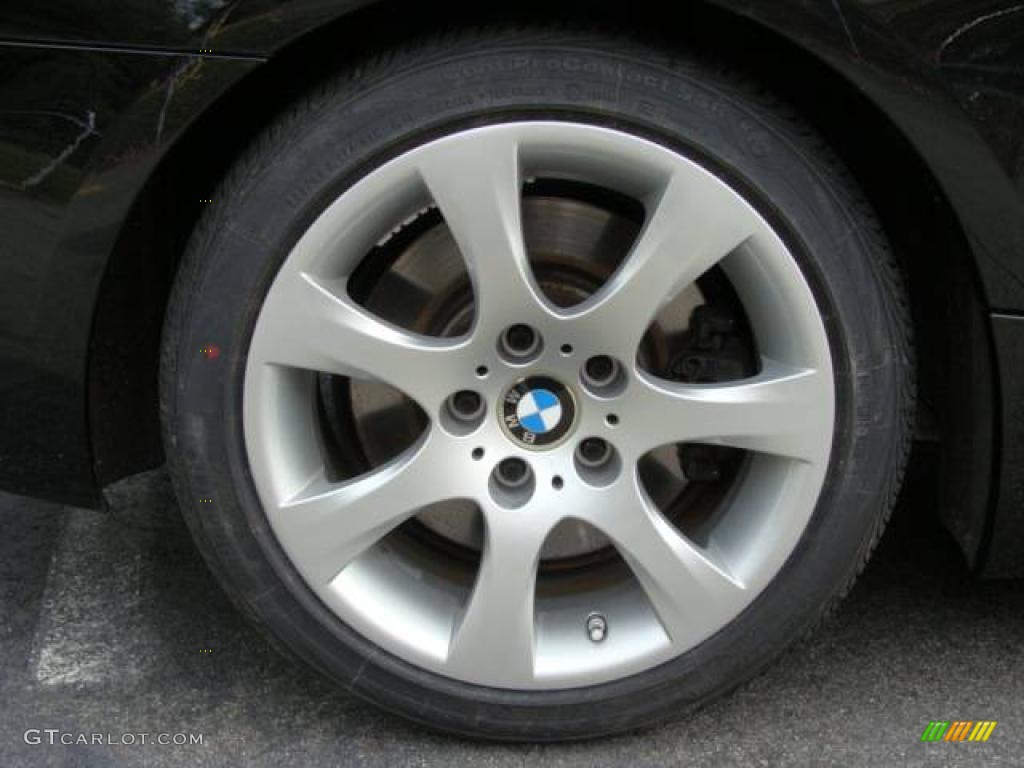 2007 3 Series 335i Coupe - Jet Black / Black photo #22