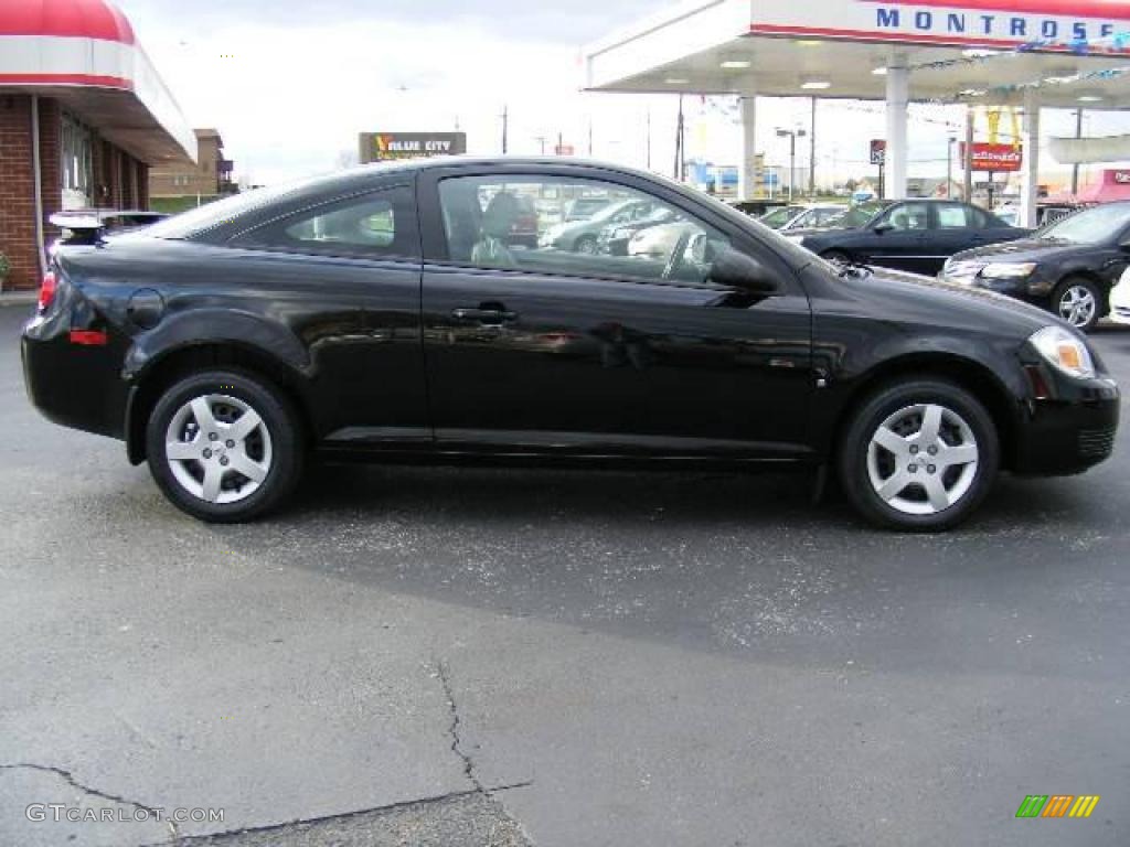 2007 Cobalt LT Coupe - Black / Gray photo #6