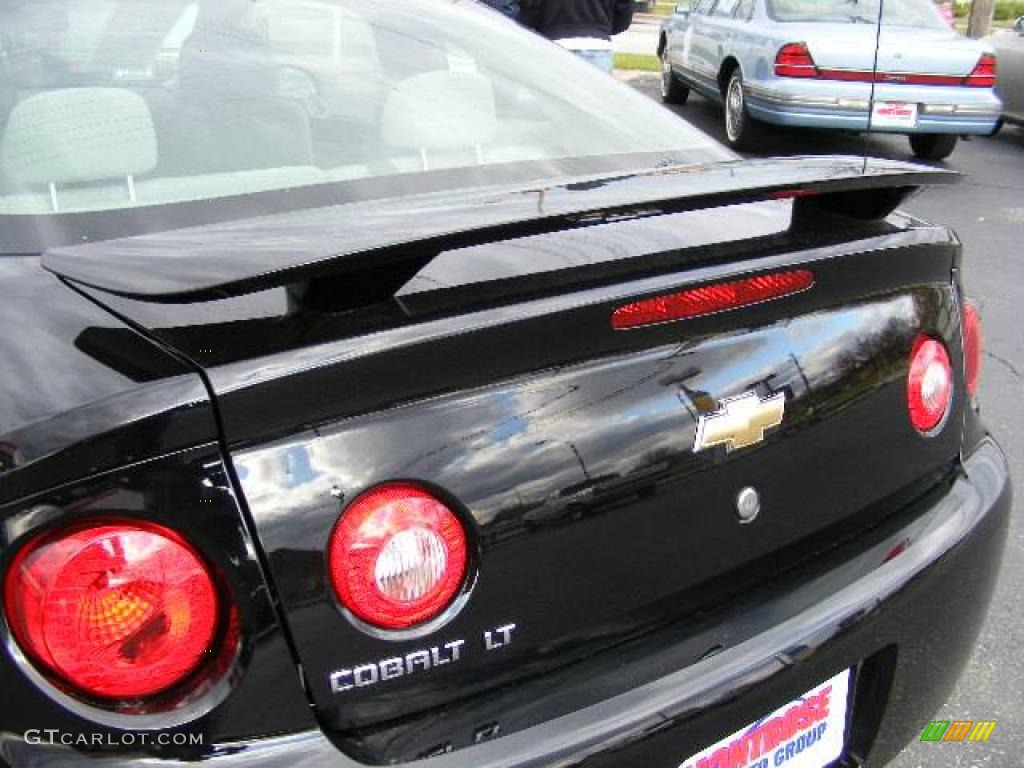 2007 Cobalt LT Coupe - Black / Gray photo #26