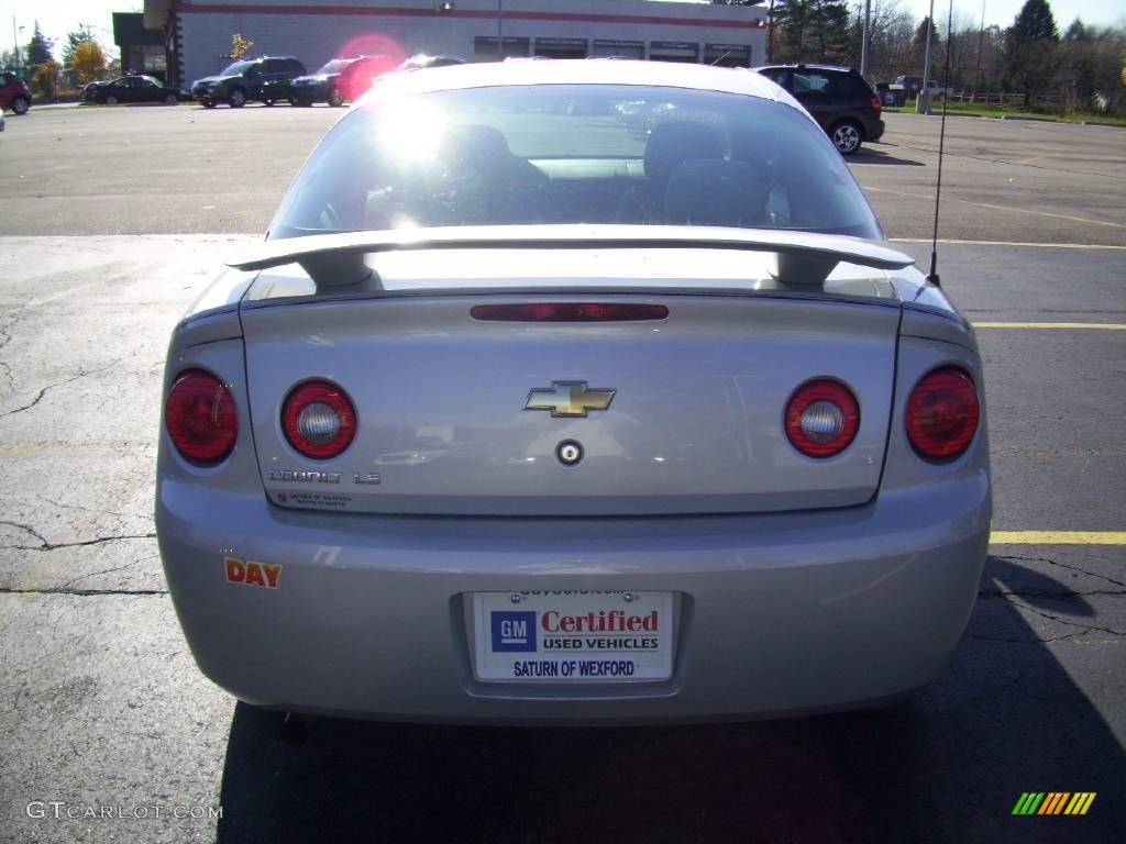 2007 Cobalt LS Coupe - Ultra Silver Metallic / Gray photo #3