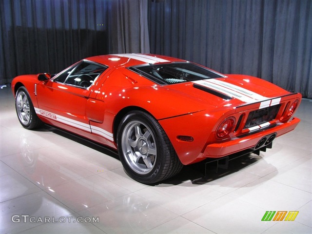 Mark IV Red 2005 Ford GT Standard GT Model Exterior Photo #210416