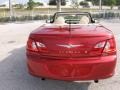 2008 Inferno Red Crystal Pearl Chrysler Sebring Limited Convertible  photo #22
