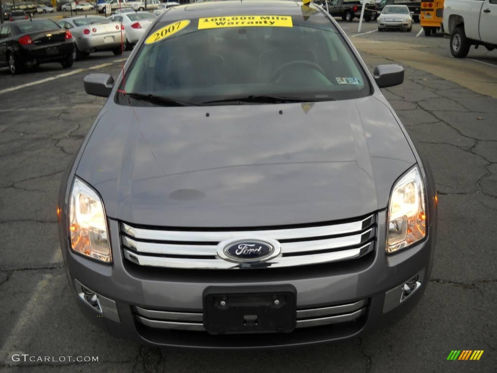 2007 Fusion SEL - Tungsten Grey Metallic / Charcoal Black photo #19