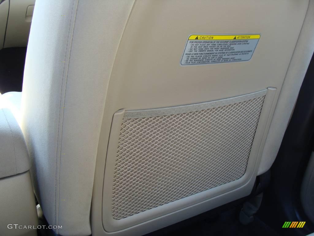 2009 Elantra GLS Sedan - Captiva White / Beige photo #20