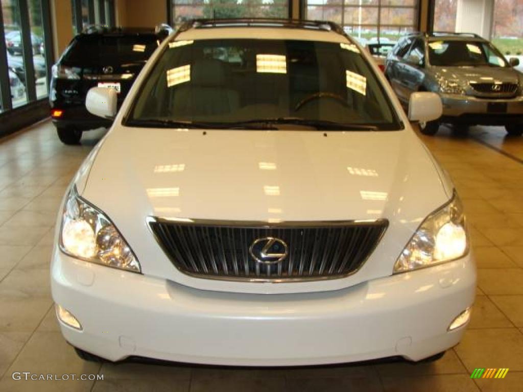 2006 RX 330 AWD - Crystal White Pearl / Ivory photo #2