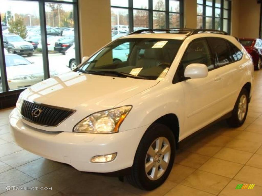 2006 RX 330 AWD - Crystal White Pearl / Ivory photo #3