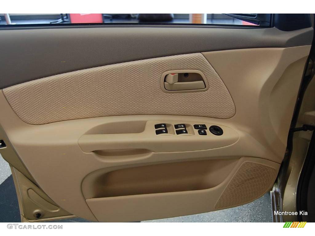 2009 Rio LX Sedan - Cashmere Beige / Beige photo #27