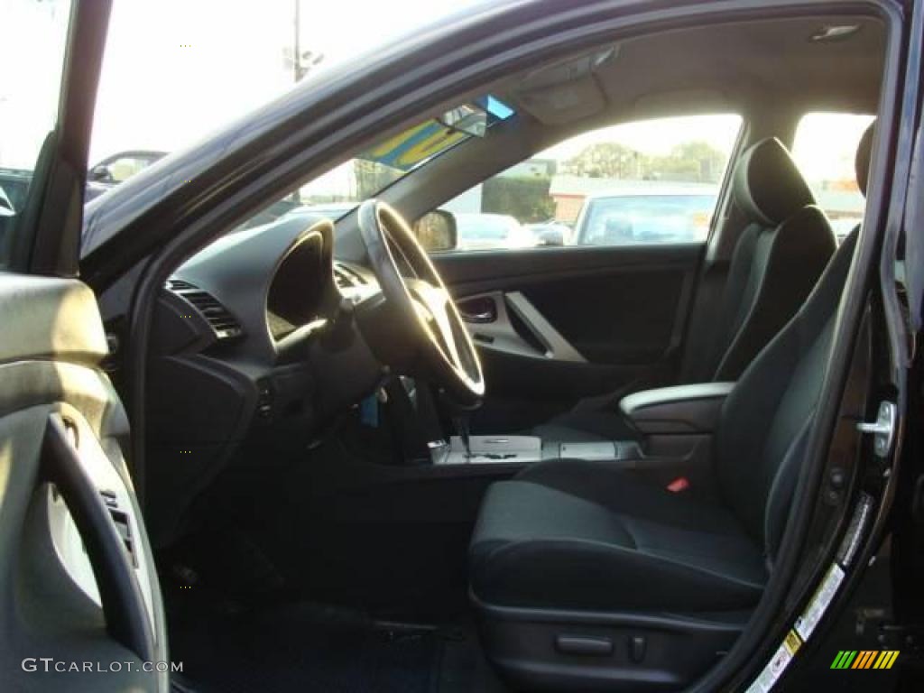 2007 Camry SE - Black / Dark Charcoal photo #7