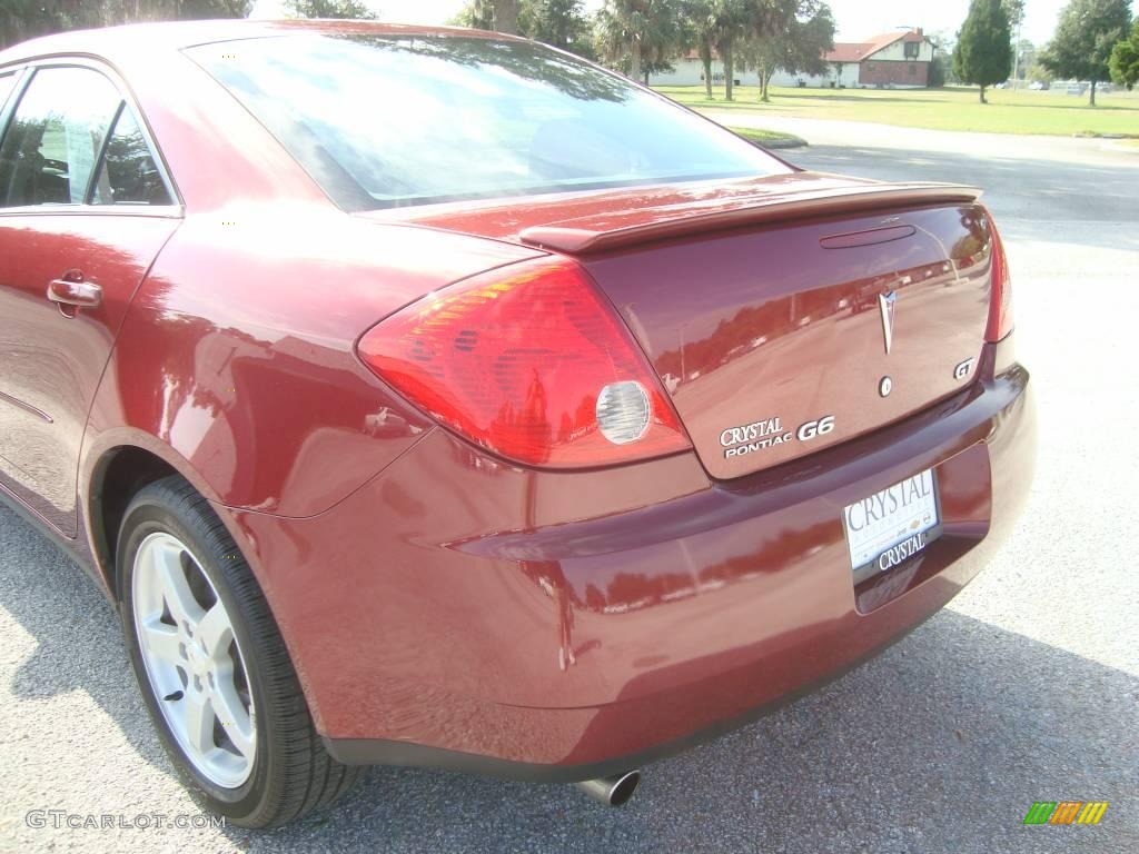 2009 G6 GT Sedan - Performance Red Metallic / Ebony photo #7