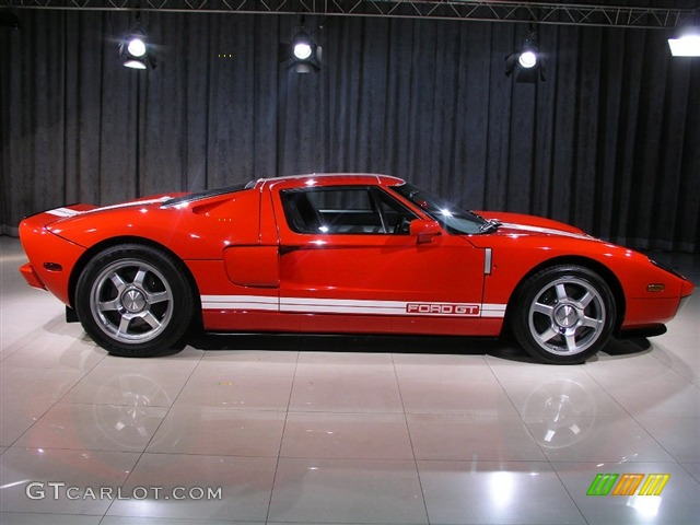 Mark IV Red 2005 Ford GT Standard GT Model Exterior Photo #210528