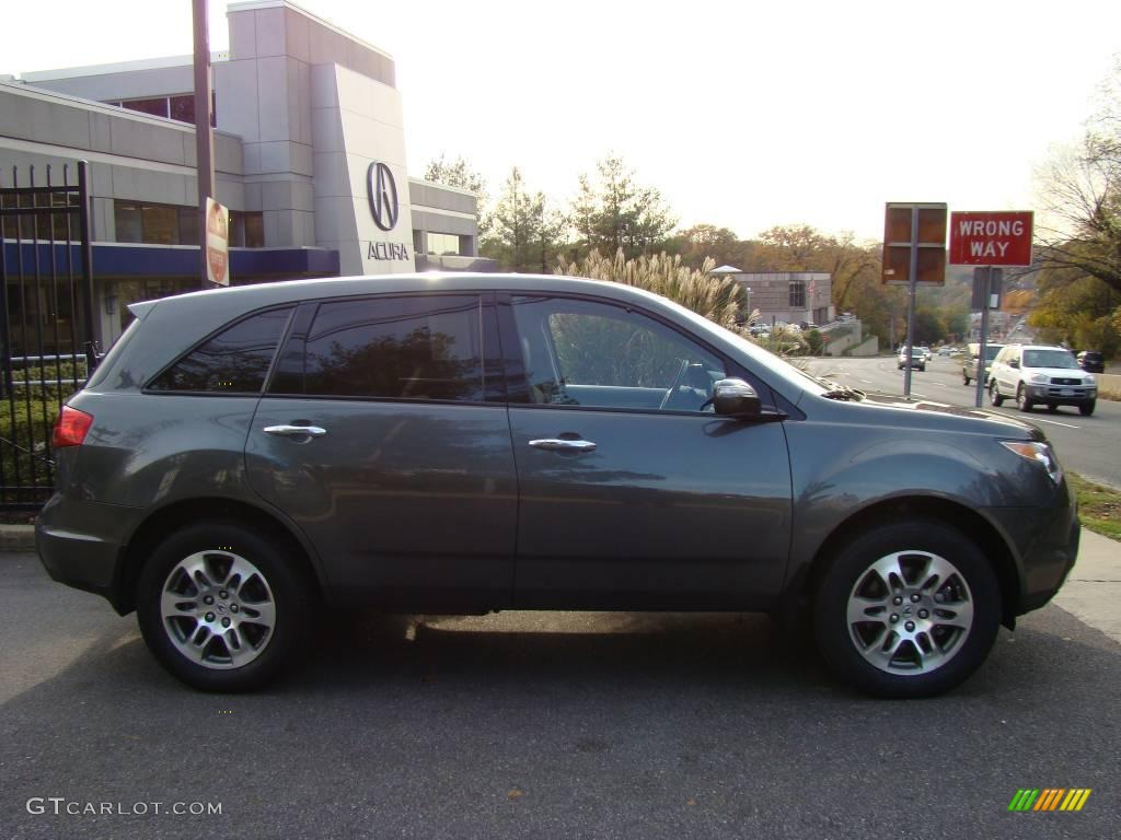 2007 MDX  - Nimbus Gray Metallic / Taupe photo #3