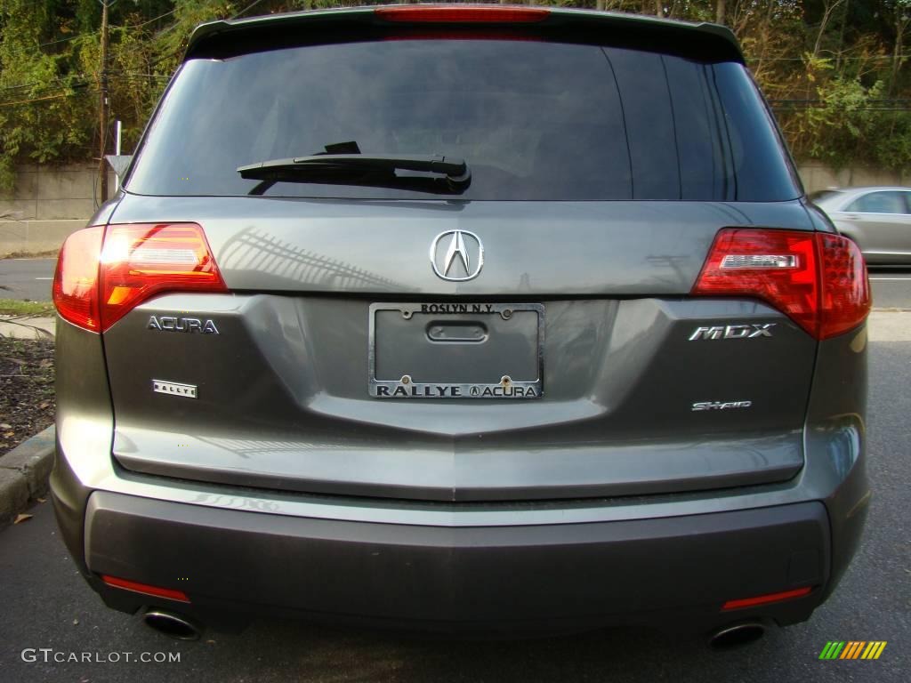 2007 MDX  - Nimbus Gray Metallic / Taupe photo #5