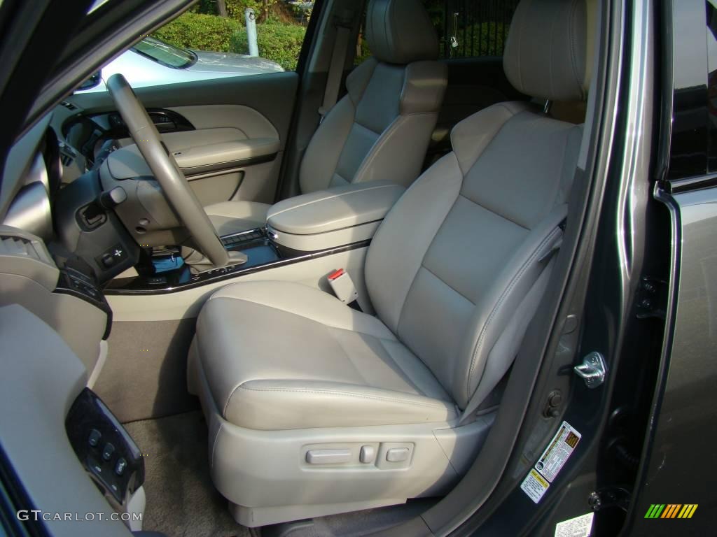 2007 MDX  - Nimbus Gray Metallic / Taupe photo #8