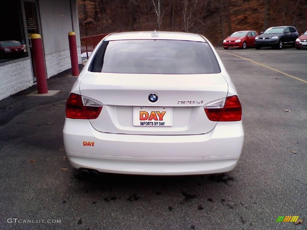 2008 3 Series 328xi Sedan - Alpine White / Beige photo #6