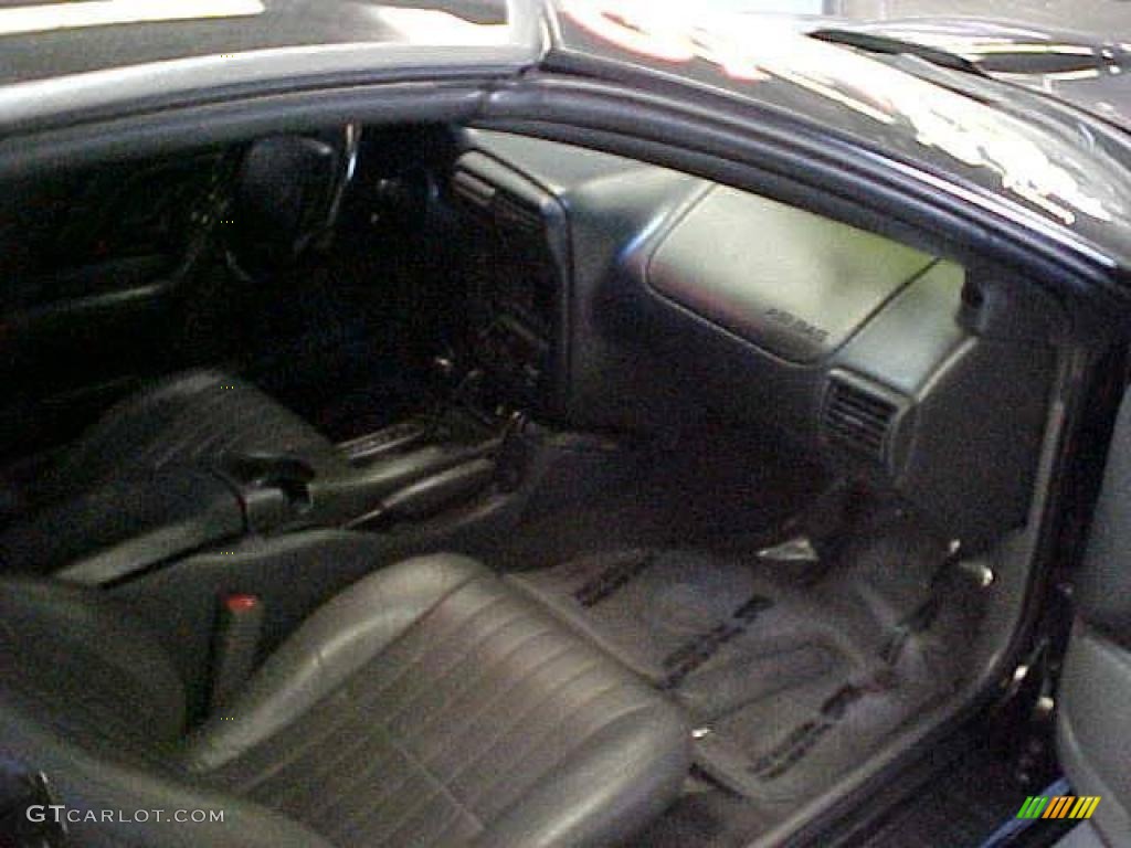 1999 Camaro Z28 Coupe - Black / Dark Gray photo #7