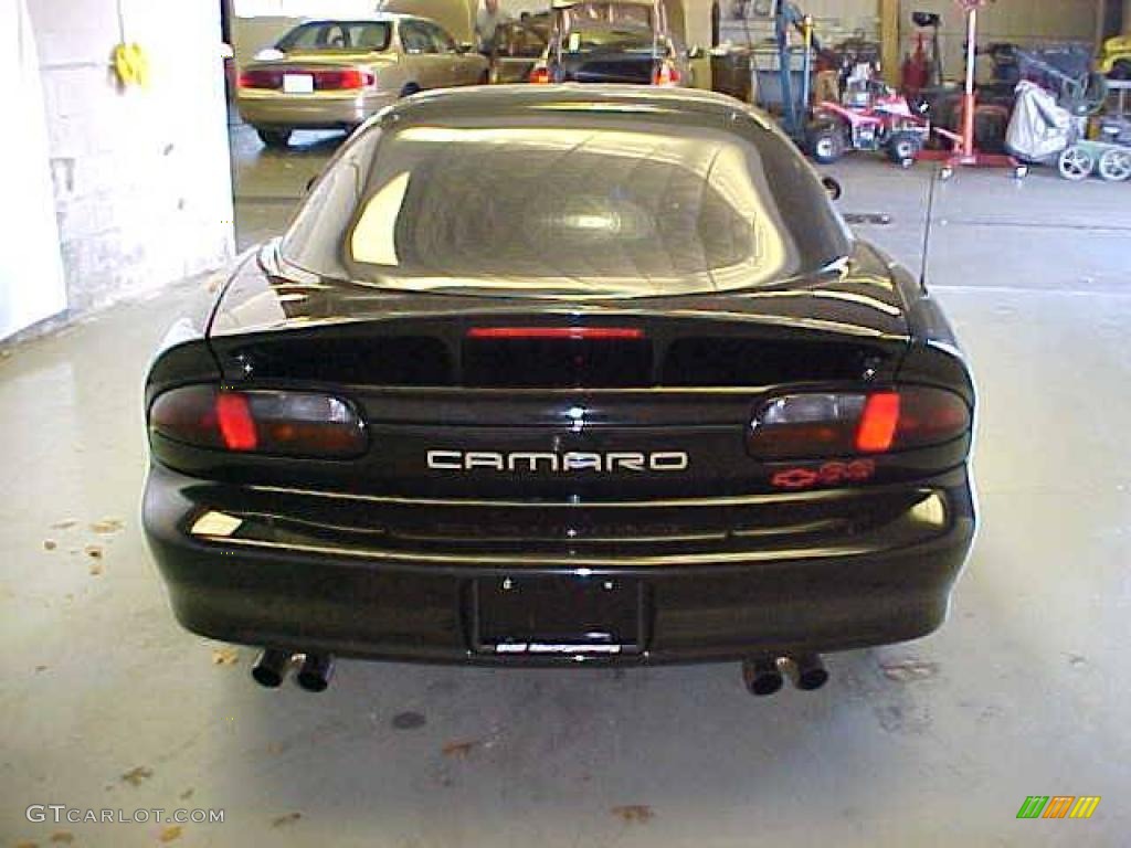 1999 Camaro Z28 Coupe - Black / Dark Gray photo #13