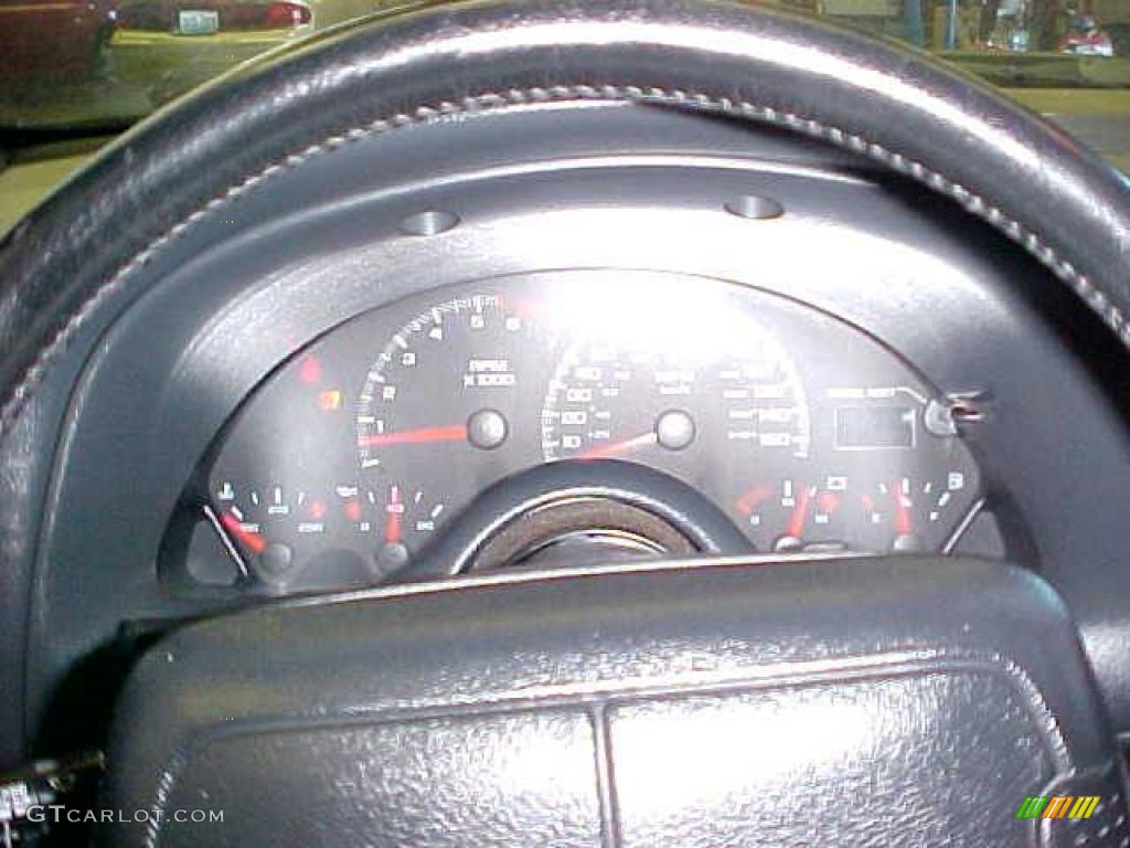 1999 Camaro Z28 Coupe - Black / Dark Gray photo #20