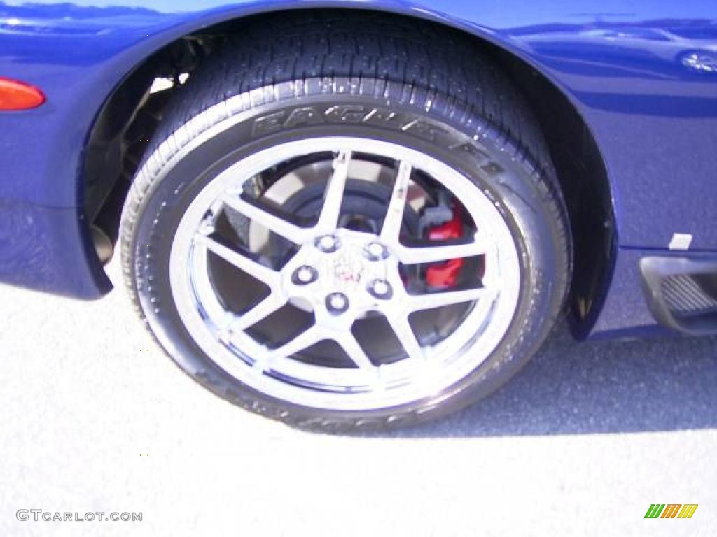 2004 Corvette Z06 - LeMans Blue Metallic / Black photo #16