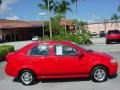 2004 Victory Red Chevrolet Aveo LS Sedan  photo #2