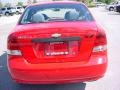 2004 Victory Red Chevrolet Aveo LS Sedan  photo #4