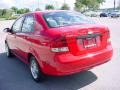 2004 Victory Red Chevrolet Aveo LS Sedan  photo #5