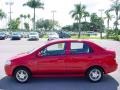 2004 Victory Red Chevrolet Aveo LS Sedan  photo #6