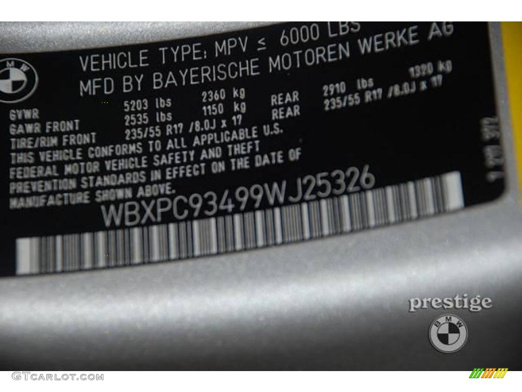 2009 X3 xDrive30i - Titanium Silver Metallic / Black photo #6