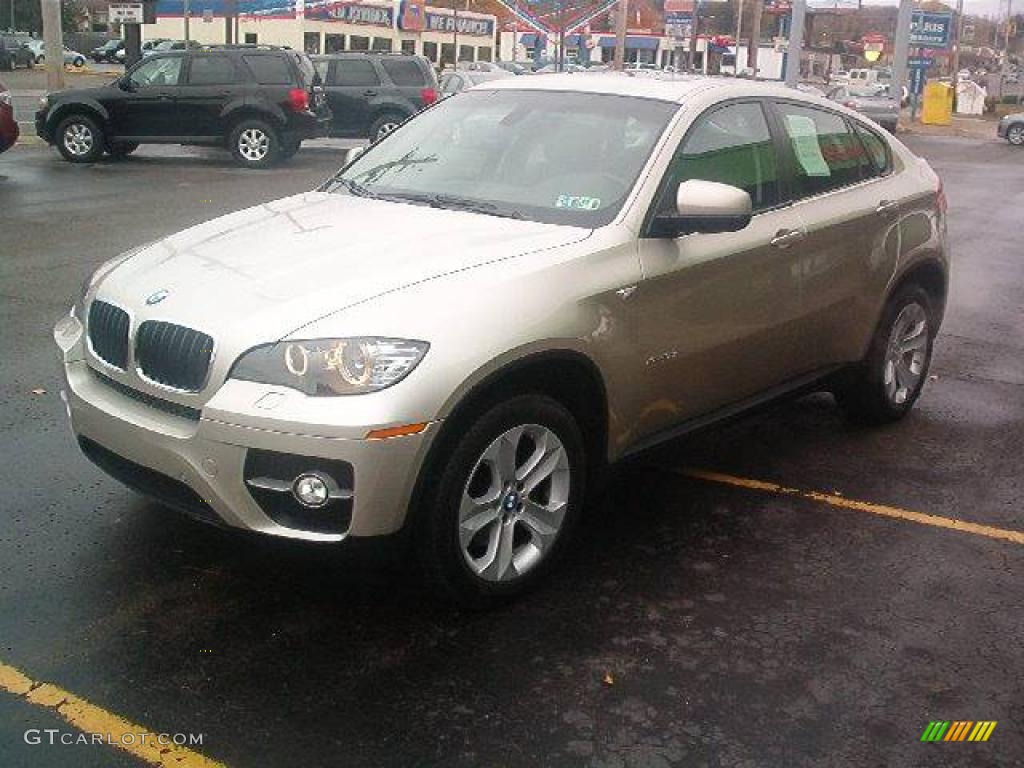 2009 X6 xDrive35i - Mineral Silver Metallic / Black Nevada Leather photo #1