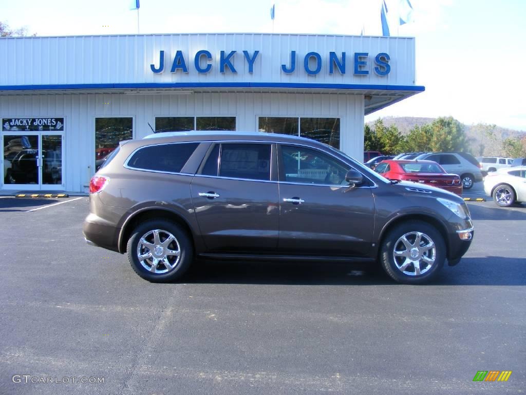 2010 Enclave CXL AWD - Cocoa Metallic / Cashmere/Cocoa photo #1