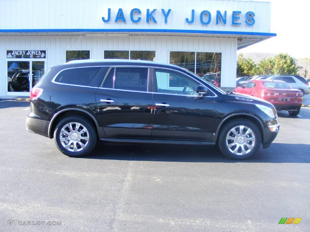 2010 Enclave CXL - Carbon Black Metallic / Ebony/Ebony photo #1