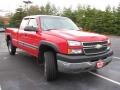 2005 Victory Red Chevrolet Silverado 2500HD LS Extended Cab 4x4  photo #17