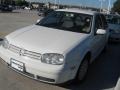 Candy White 2002 Volkswagen Golf GL Sedan