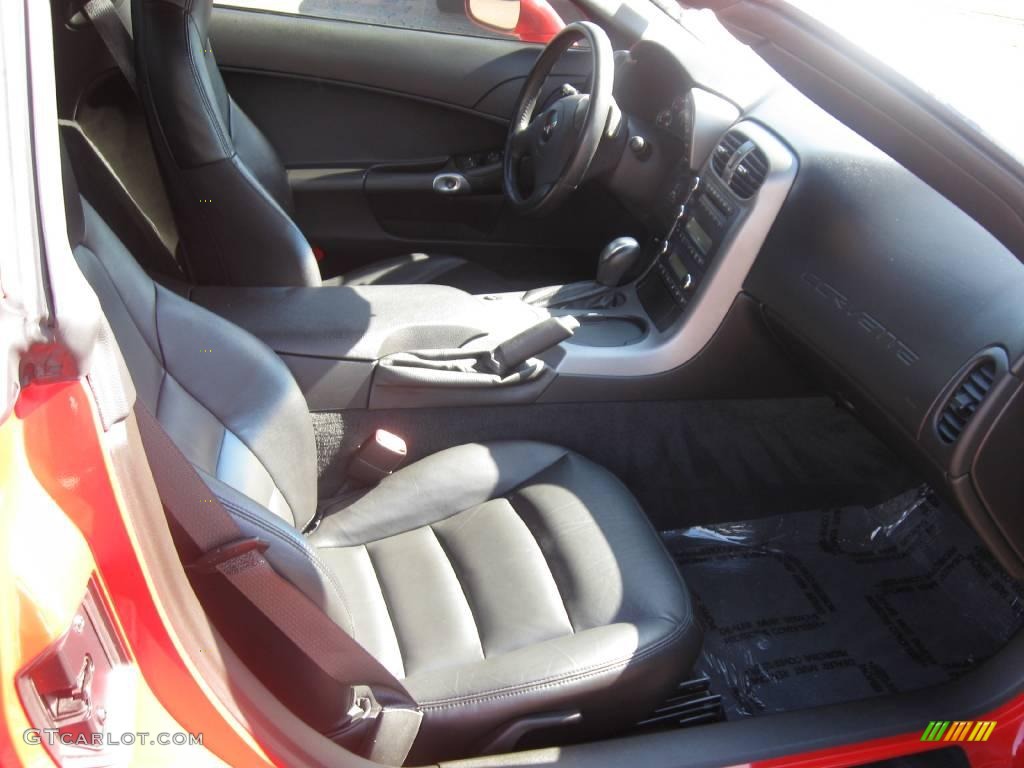 2007 Corvette Coupe - Victory Red / Ebony photo #9