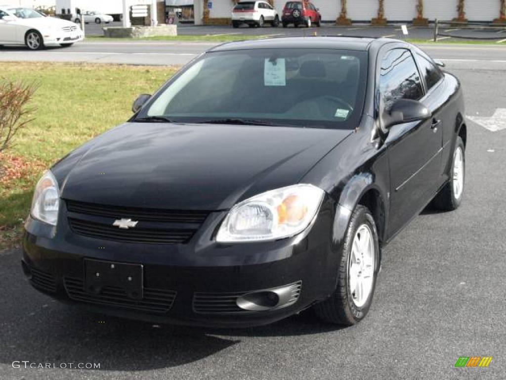 2006 Cobalt LT Coupe - Black / Ebony photo #2