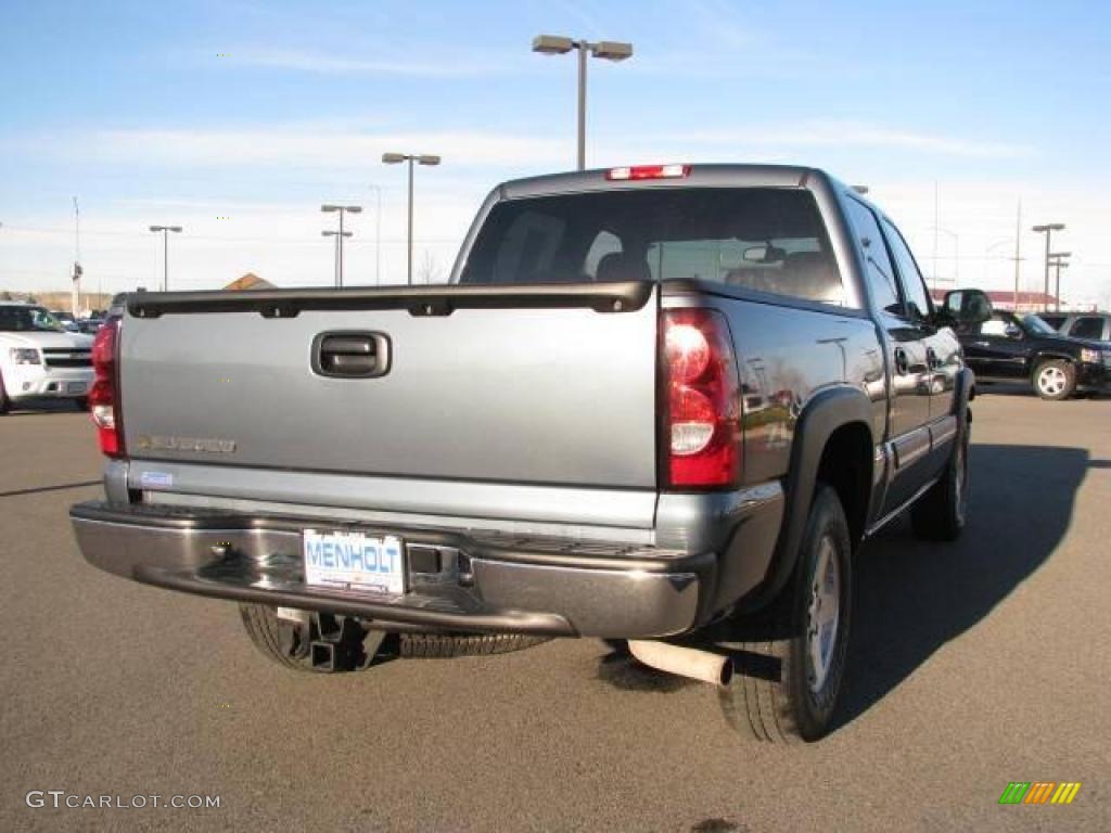 2006 Silverado 1500 Z71 Crew Cab 4x4 - Graystone Metallic / Dark Charcoal photo #5