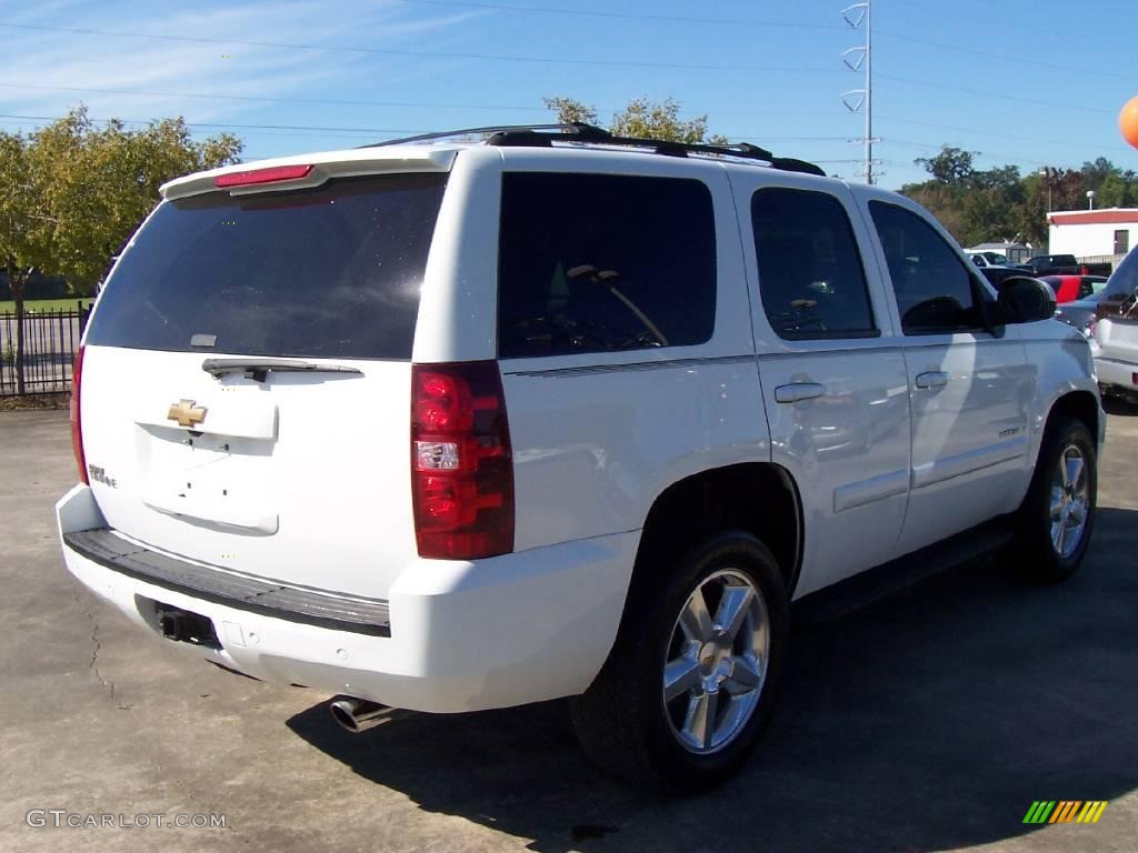 2007 Tahoe LTZ - Summit White / Dark Titanium/Light Titanium photo #5