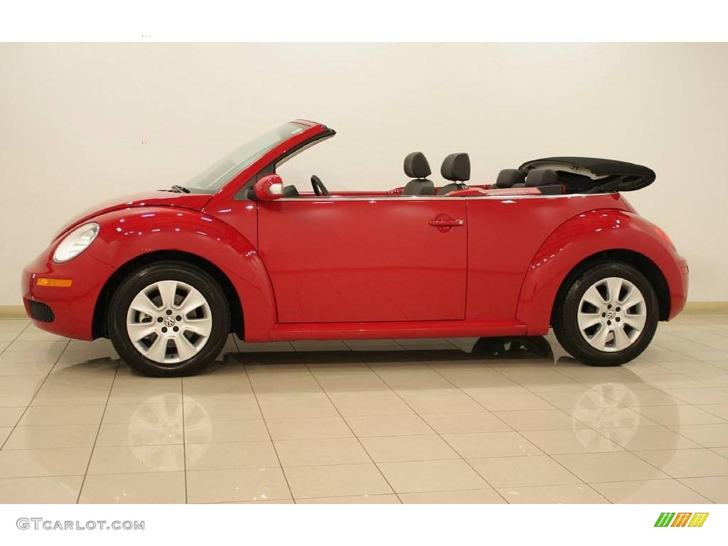 2009 New Beetle 2.5 Convertible - Salsa Red / Black photo #4