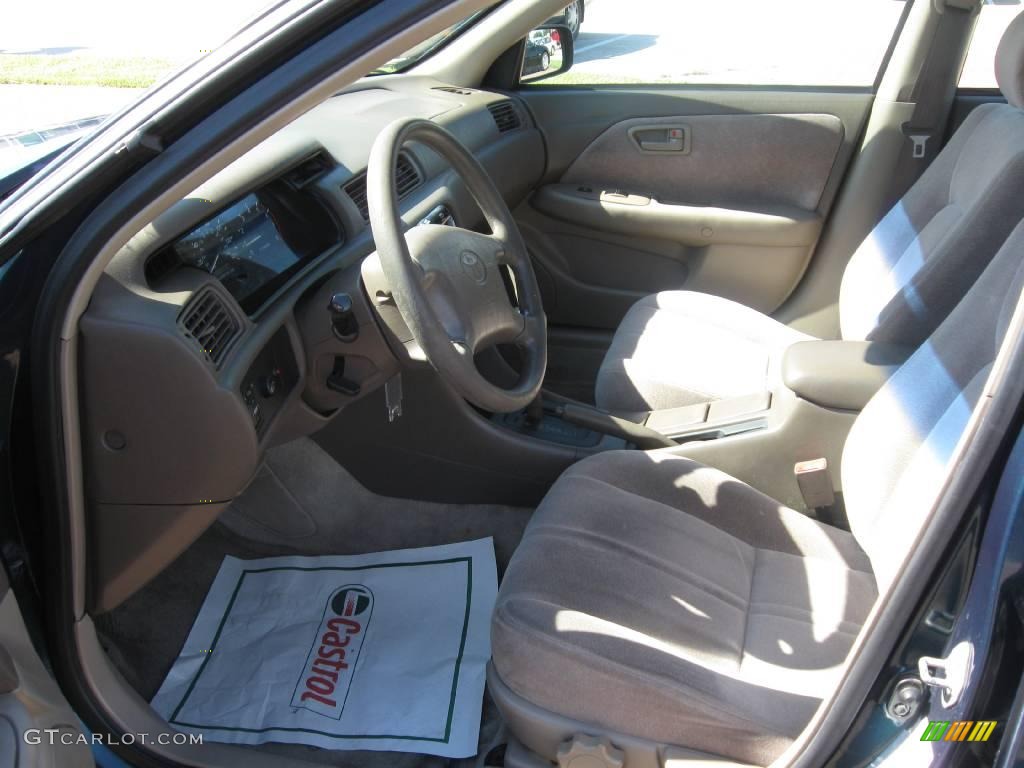 1998 Camry LE - Dark Green Metallic / Oak photo #13