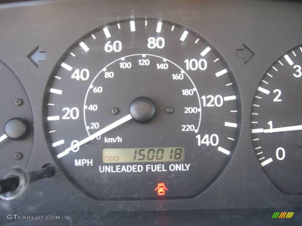 1998 Camry LE - Dark Green Metallic / Oak photo #17
